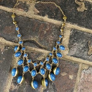 Reversible Green and Blue Strand Necklace